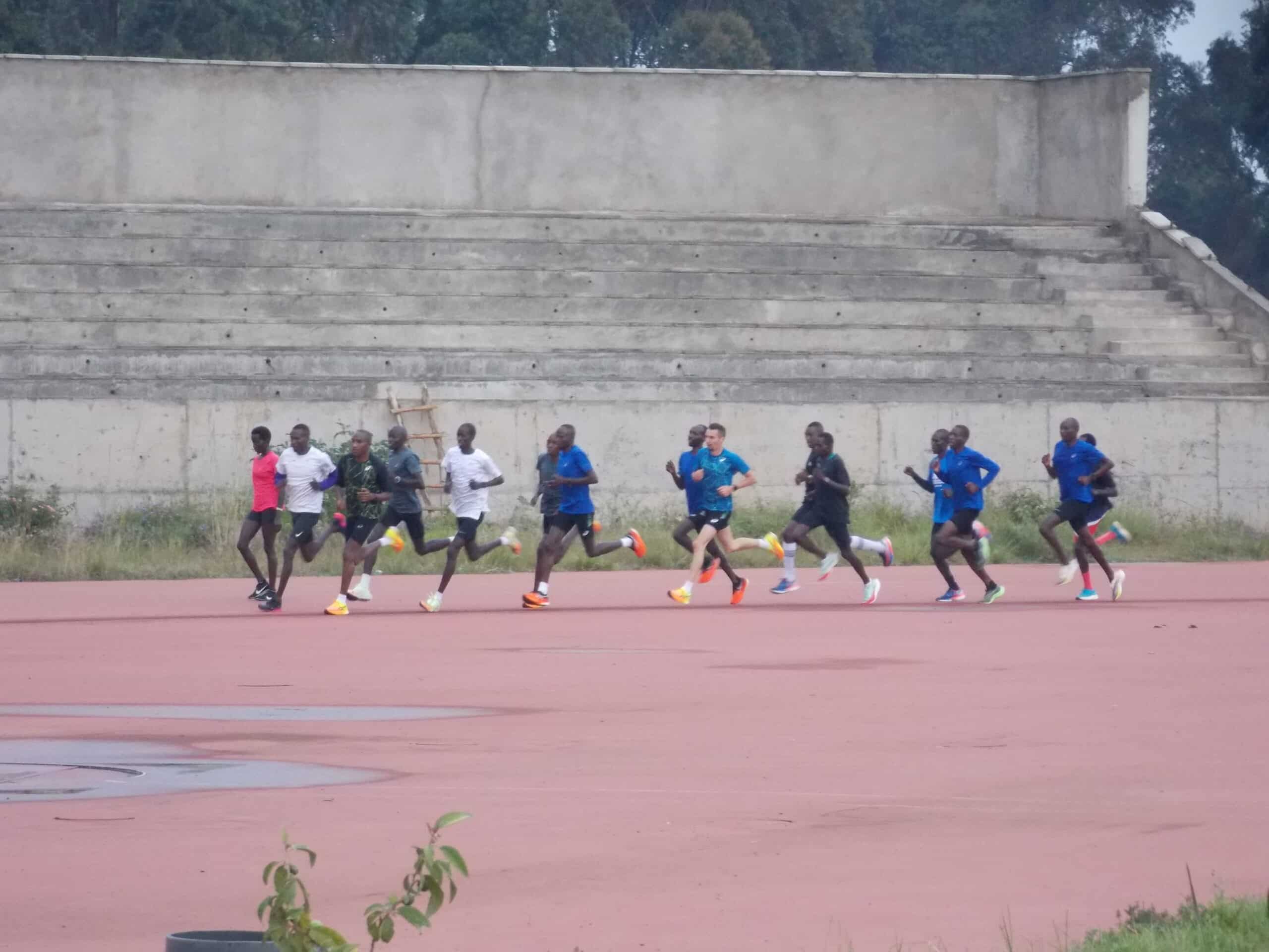 Kenyan companies sponsoring Kenyan runners; the big irony