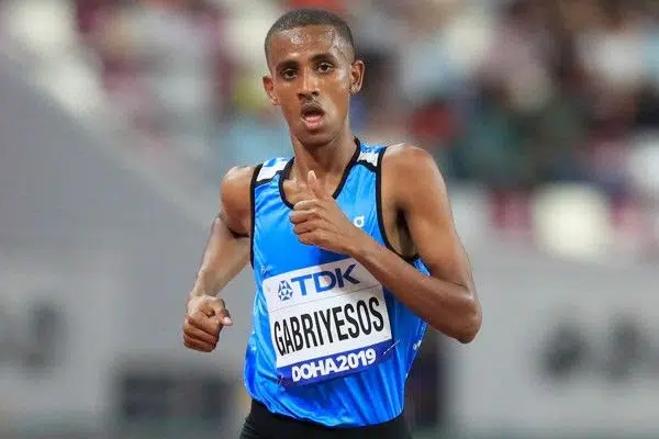Gabriyesos at the 2019 World championships