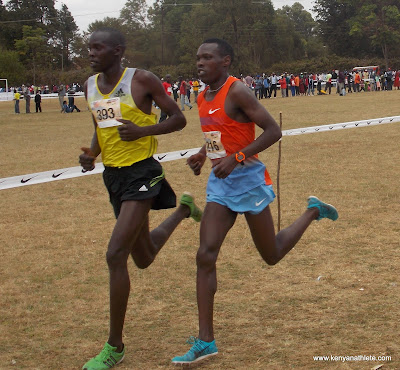 An athletics cross country event in Eldoret