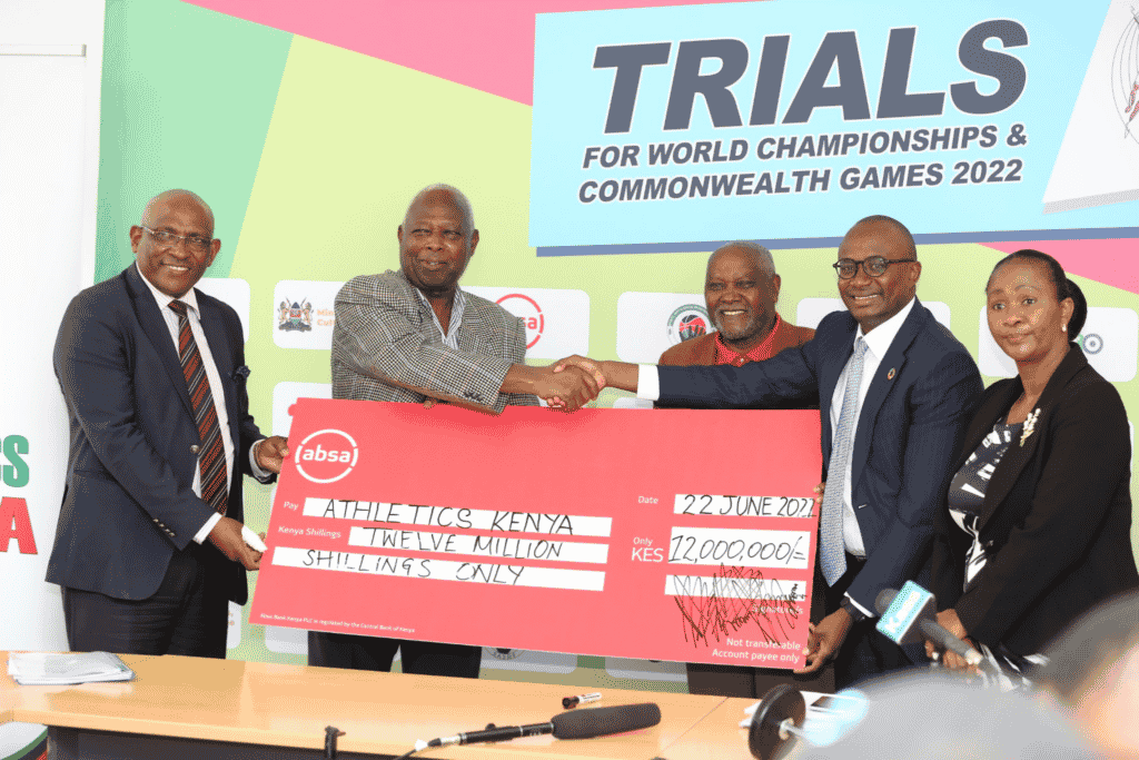 Absa sponsors Athletics Kenya trials to a tune of twelve million Kenyan Shillings
