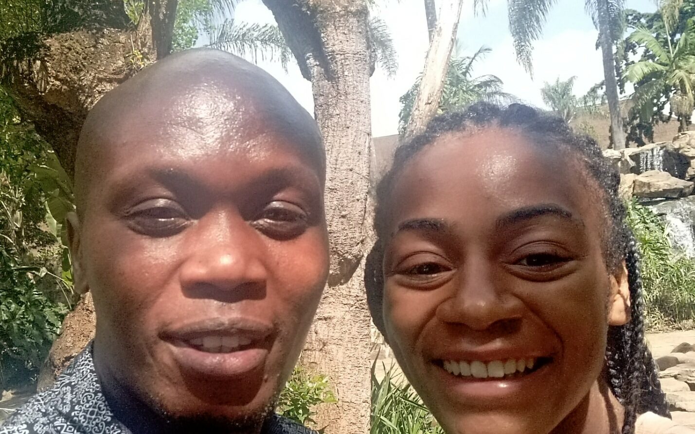 Sha'Carri Richardson's selfie with me