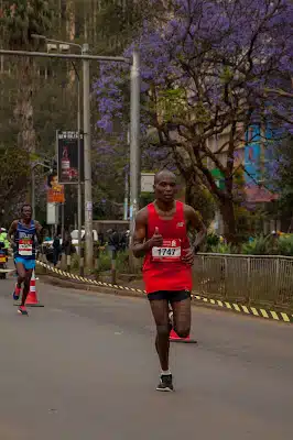Participating at the Nairobi Marathon