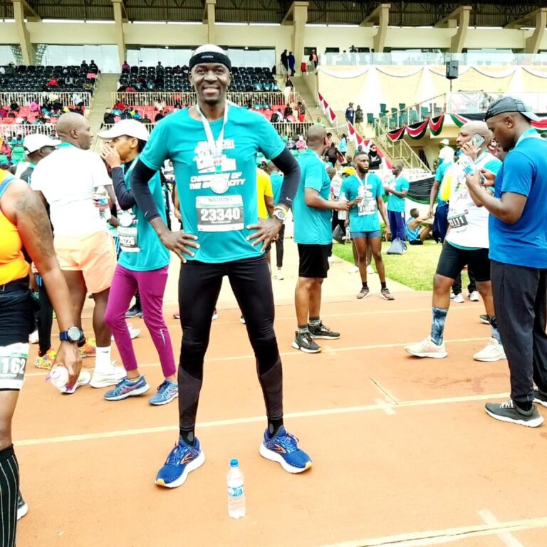 recreational runner, Ezekiel Onyango