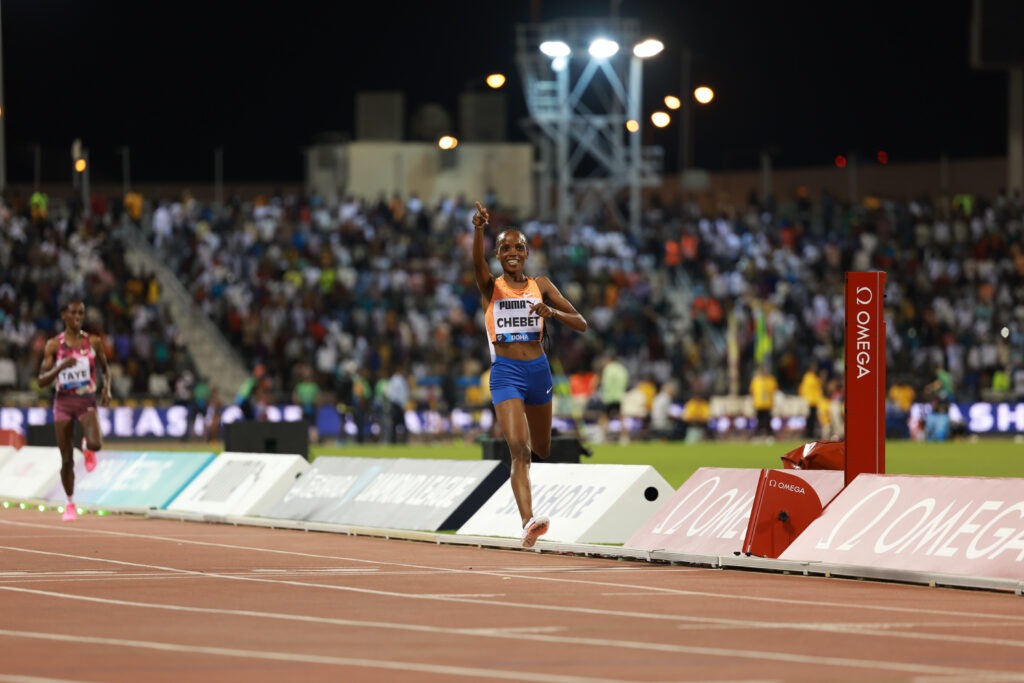 Beatrice Chebet highlights the Kenyan 10000m Olympic trials in Eugene