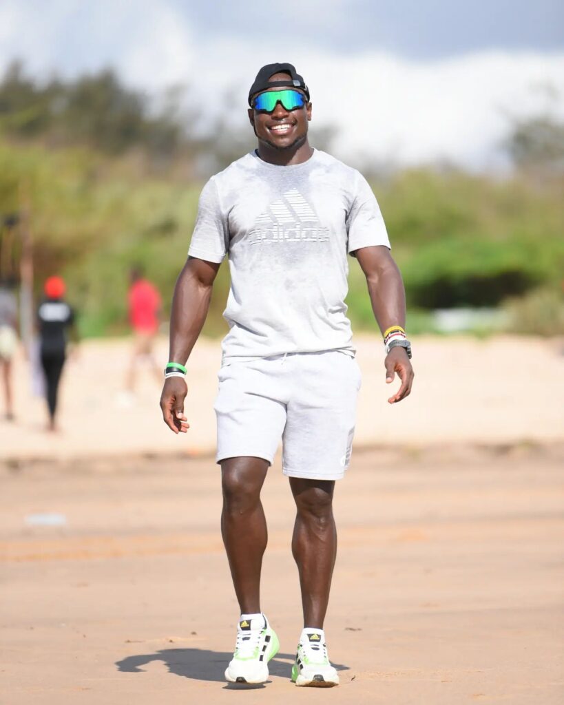 Ferdinand Omanyala will be one of the Kenyan sprinters at the 2024 Paris Olympics. Photo courtesy of Ferdinand Omanyala