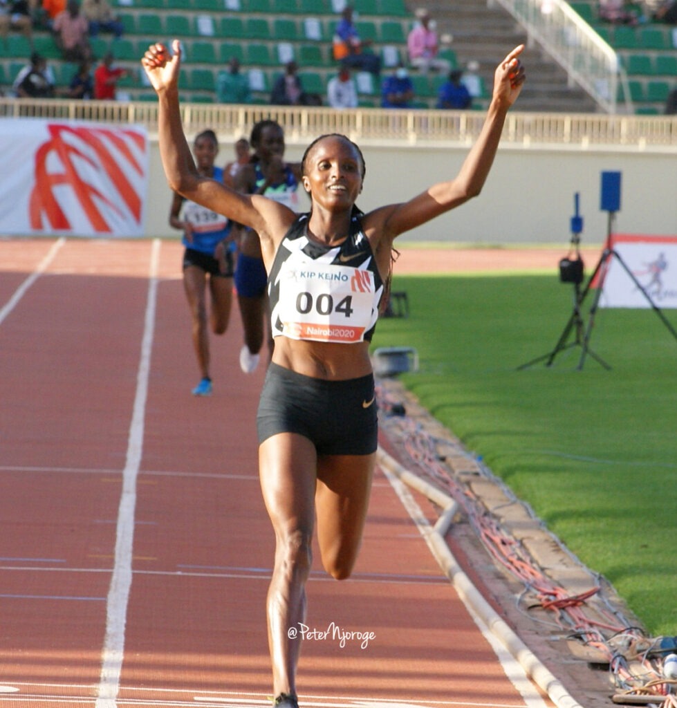 Hellen Obiri will represent Kenyan in the women's Marathon at the Paris Olympics
